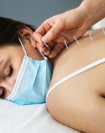 Acupuncture,Massage,Therapy,Treatment,In,Face,Mask